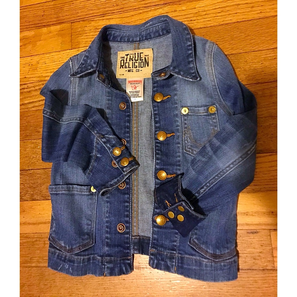 True Religion kids Jean Jacket